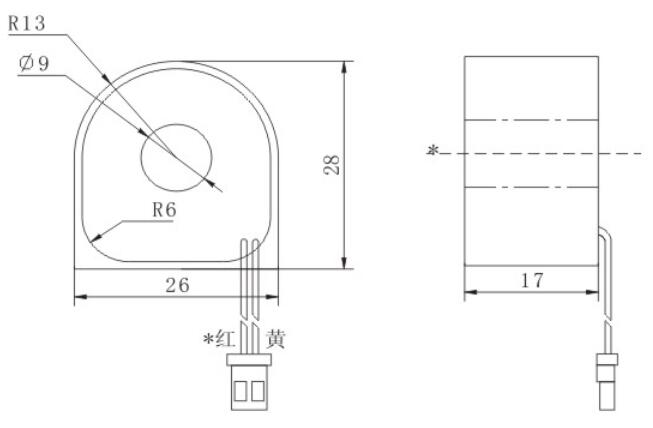TR2120-1 Ultramicro current transformer